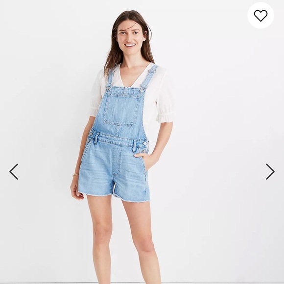 Madewell Pants - Madewell Adirondack overall shorts SZ S Worn Once!